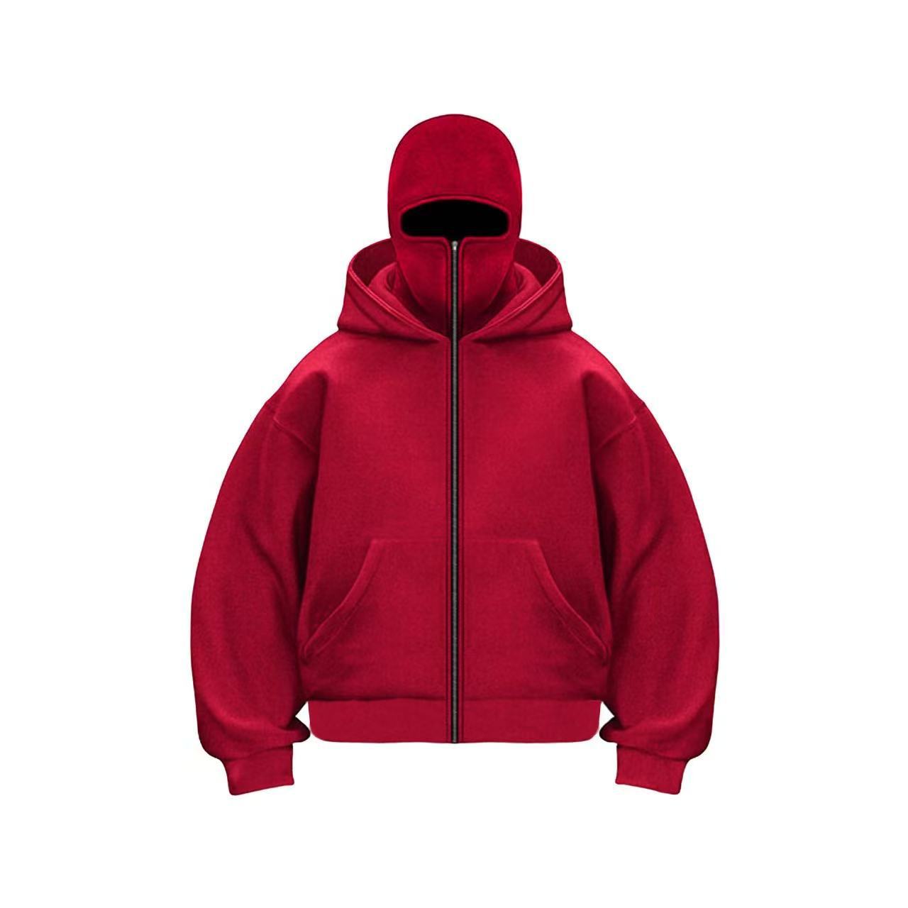 Balaclava Fleece-Lined Hoodie