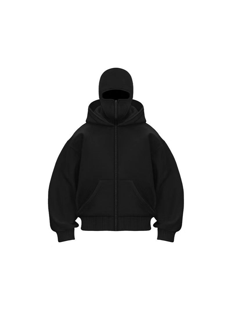 Balaclava Fleece-Lined Hoodie