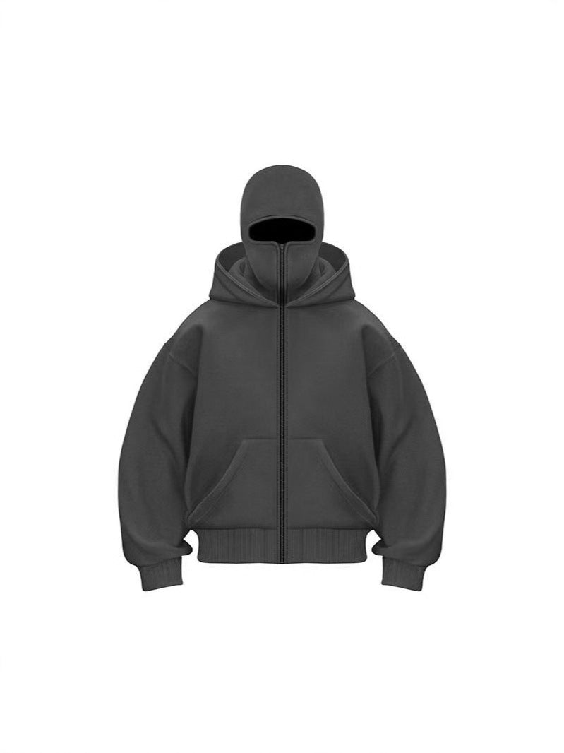 Balaclava Fleece-Lined Hoodie