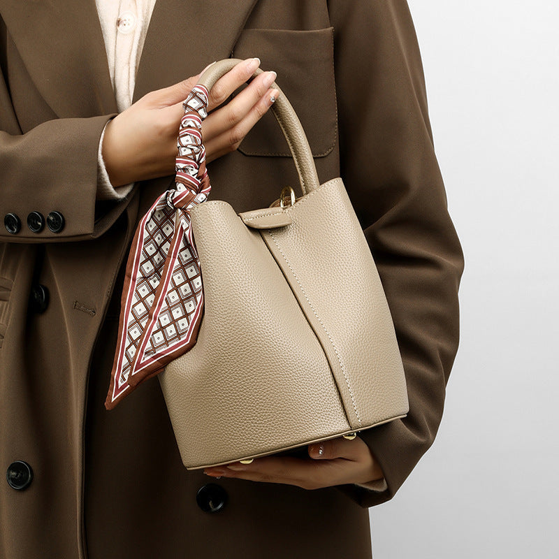 Crossbody Bucket Shoulder Bag