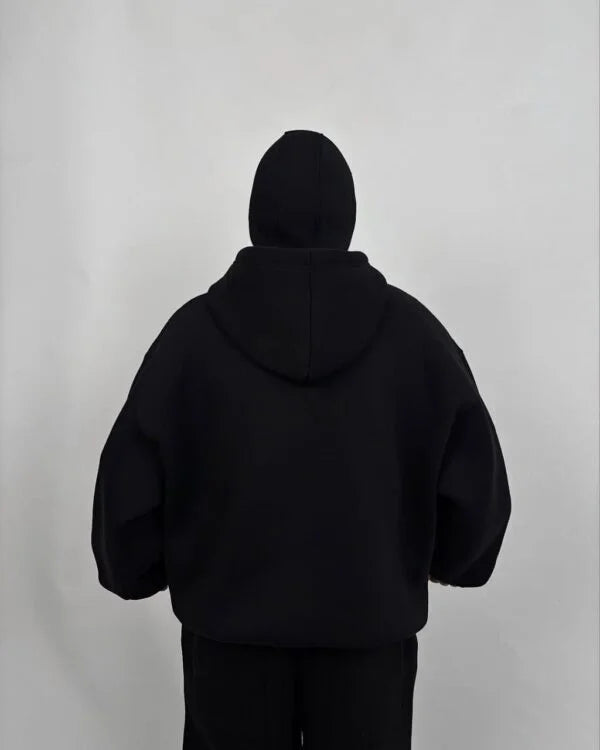 Balaclava Fleece-Lined Hoodie